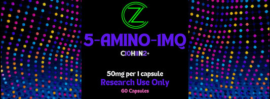 5 Amino 1MQ 50mg 60 capsules - Zenith Code