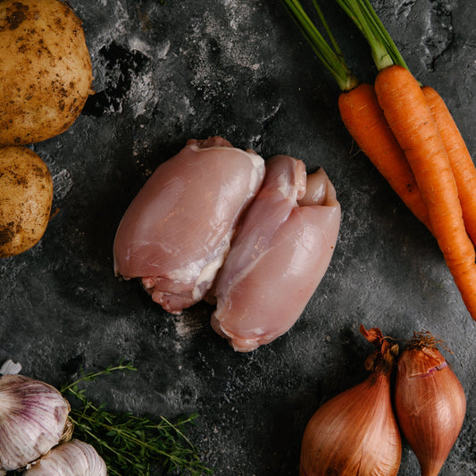 Free Range Chicken Thigh Fillets - 1kg - Zenith Code