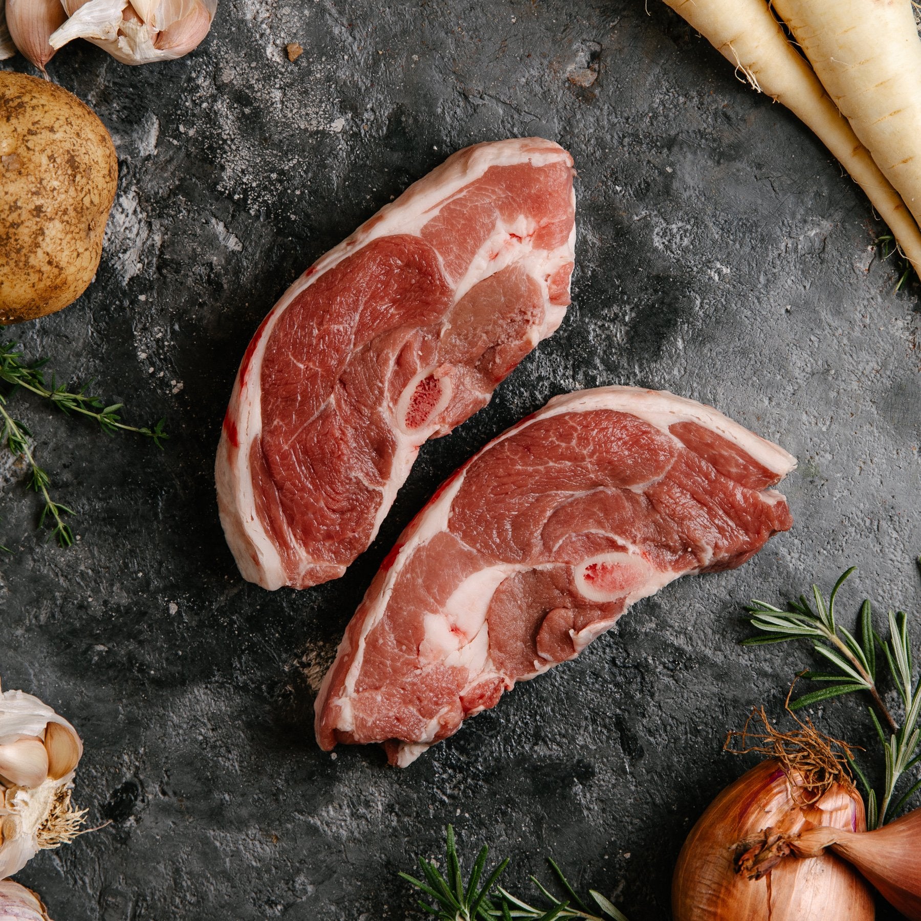 Grass Fed Lamb Chump Chops - 400g - Zenith Code