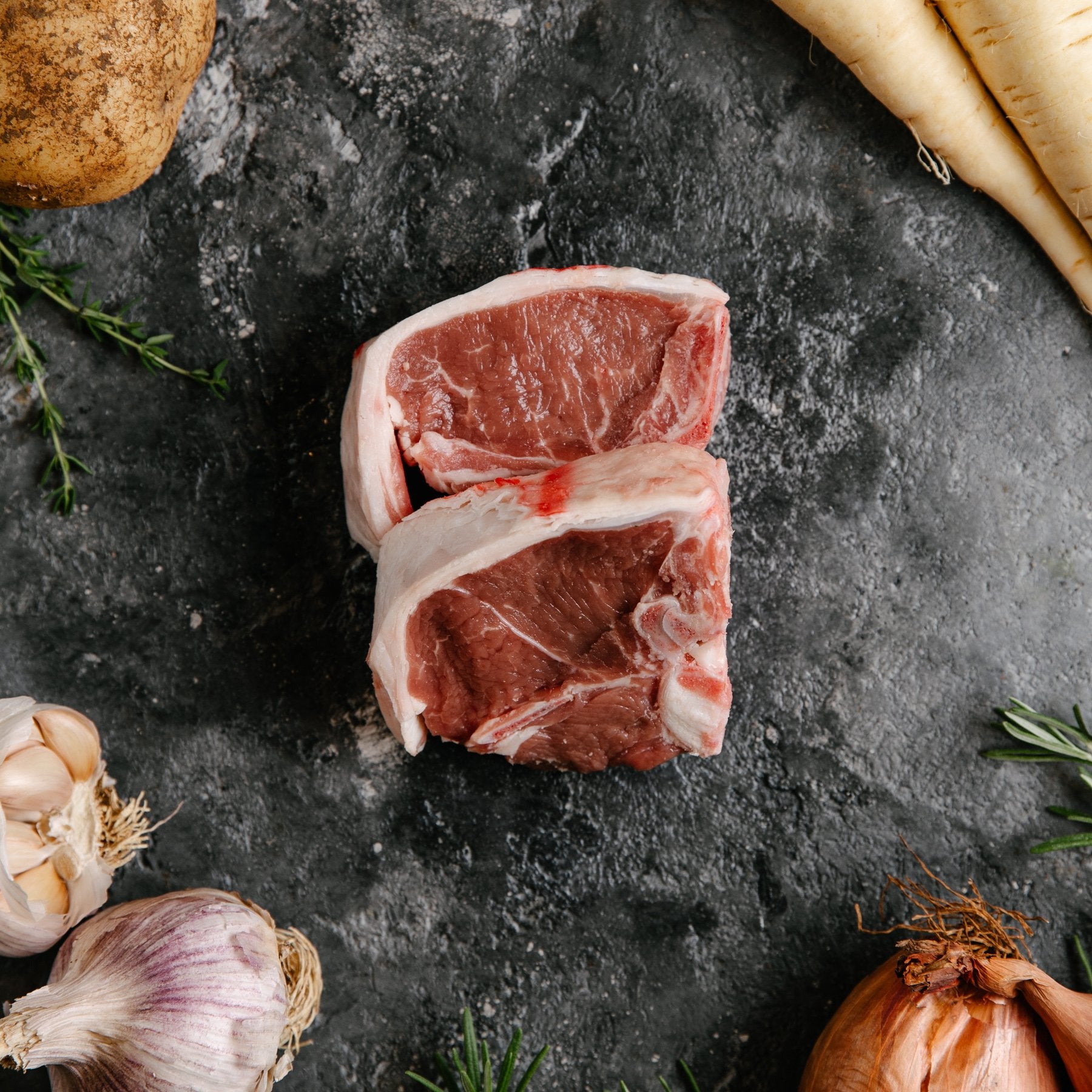 Grass Fed Lamb Loin Chops - 400g - Zenith Code